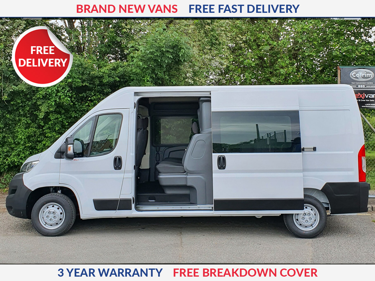 Fiat Ducato 2.2 Multijet 140 H2 Crew Van